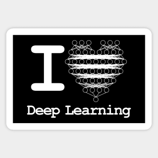 I Love Deep Learning Sticker